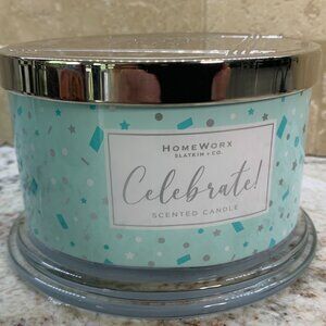 HomeWorx by Harry Slatkin Celebrate Scented 4-Wick Candle 18oz